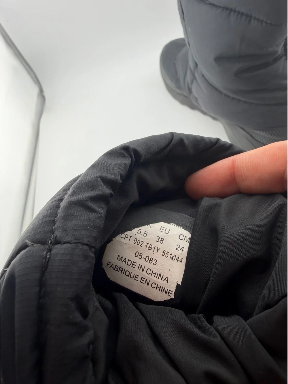 The North Face Nuptse 700 Fill Power Down Boots, Women's Size 7